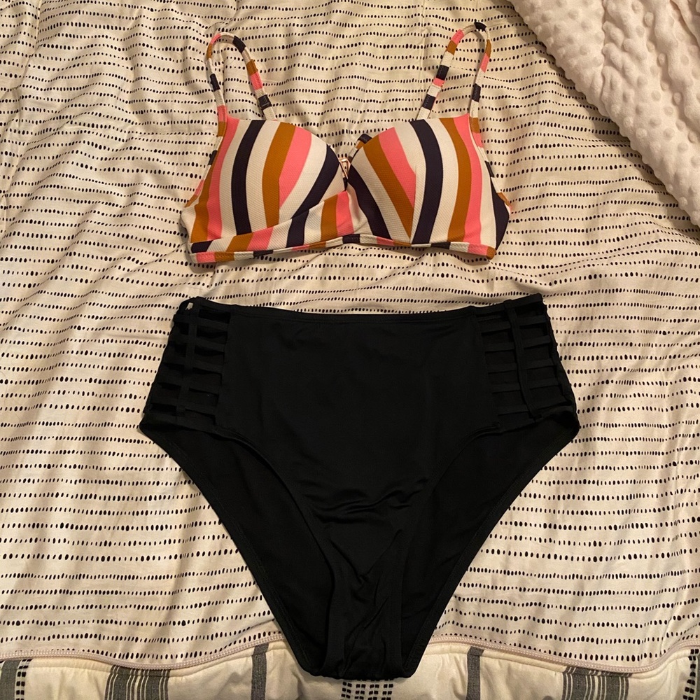High Waisted Bikini Set
